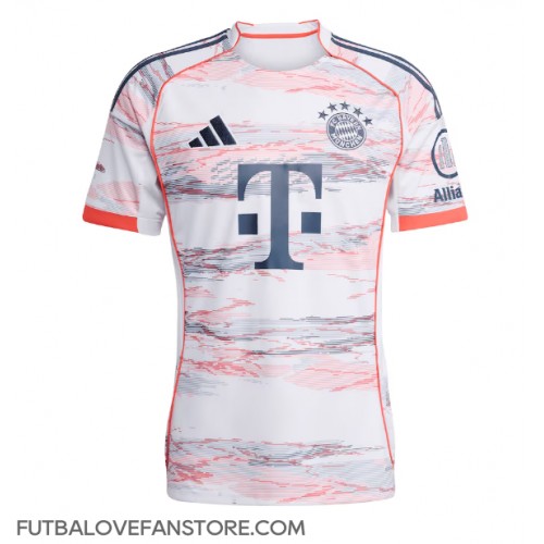 Bayern Munich Nicolas Jackson #11 Vonkajší futbalový dres 2025-26 Krátky Rukáv Bayern Munich Nicolas Jackson #11 Vonkajší futbalový dres 2025-26 Krátky Rukáv